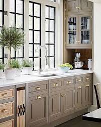 This Is A Christopher Peacock Kitchen You Don T Know Christopherpeacock Well He S The Gold Star Of All K Greige Kitchen Taupe Kitchen Taupe Kitchen Cabinets