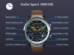 Hade Pro Sport 100 Facer The World S Largest Watch Face Platform Watch Faces Apple Watch Huawei Watch
