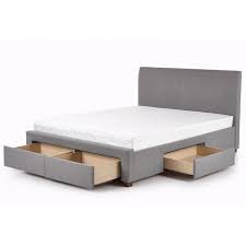 lit moderne gris 160 x 200cm avec sommier moreno lit moderne idees de lit lit 160x200 avec rangement