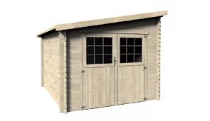 Abri de jardin bois espace et nature fauville ep 19 mm 5 5 m. Abri De Jardin Moderne Esprit Decors Et Jardin