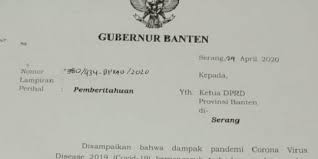 Beredar Surat Permohonan Pinjaman Uang Pemprov Banten Senilai Rp800 M Ke Bjb Merdeka Com