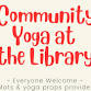Community Yoga event in Boerne, TX