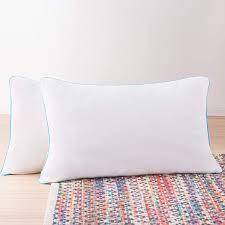 Amazon Com Linenspa Shredded Memory Foam Moldable Fluffable Customizable Hypoallergenic Standard White 2 Pack Pillow Home Kitchen