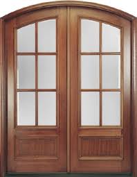 With everything from steel patio doors to huge 8'0 tiffany mahogany units, we have every double door style at the best prices in houston, texas. Arch Top French Front Exterior Doors Custom Options