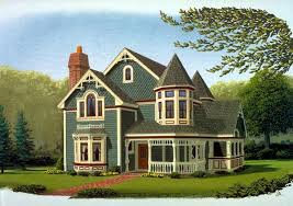 The kitchen is supplied with all conveniences; Victorian House Designs Ksa G Com