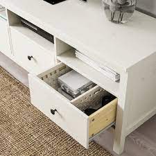 Offers a variety of open and concealed storage making it the perfect solution for a sleek. Hemnes Tv Bench White Stain 148x47x57 Cm Ikea