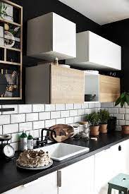 inspiration ideas cuisine noir et blanc cuisine moderne cuisine noire