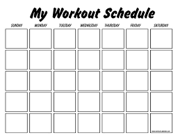 Cute printable blank calendar weekly schedule | calendar template printable we really like the cute calendar, so to make us happy we make our own cute calendar in our own way. Fitness Calendar Template Pdf Workout Plan Template Workout Plan How To Plan