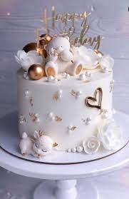 Cake stand, cake flower lifter, cake pen, cake tip brush, 3 icing spatula, 3 icing smoother, 2 couplers, 2 silicone pastry bags, 2. Cake Super Lindo Baby Birthday Cakes Elegant Birthday Cakes Pretty Birthday Cakes