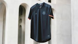 The white base and black horizontal stripes is a classic look, and it works well. Euro 2020 Kits New Away Shirts Released By Adidas For Germany Hungary Belgium Spain Russia And Sweden Fourfourtwo