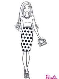 Coloriage barbie à imprimer pdf. Coloriage Barbie Sur Hugolescargot Com