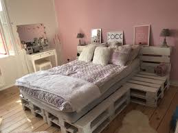 Palettnbett Traumausrosa Selfmade Palettenbett Pallet Garden Furniture Wood Pallet Wall Decor Pallet Furniture