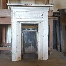 Reclaimed cast iron fire surround. Reclaimed Antique White Painted Cast Iron Bedroom Fireplace Surround Uk Ireland E A Reclamation E A