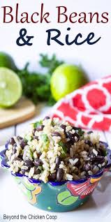 black beans and rice recipe with images food black beans and rice rice side dishes