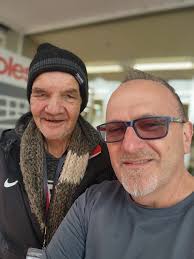 Meet this bloke at the super yesterday His name is John 'China'. China was  selling ANZAC Appeal pins. Top bloke 👌👏👏