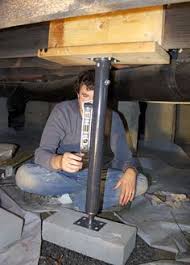 Have A Trampoline Floor We Know What To Do Our Diy Sagging Floor Tutorial Sunday The Star Diy Home Improvement Diy Home Repair Home Improvement Projects