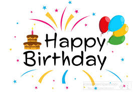 Birthday Clipart - happy-birthday-wish-balloons-cake-clipart - Classroom  Clipart