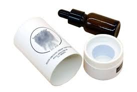 Custom Printing White Box Hardboard Tube Packaging For Glass Bottle