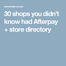 Active asos coupon and discount codes for july 2021. Full Afterpay Store List For 2019 30 Top Afterpay Stores Shopping Store Fantastic Furniture