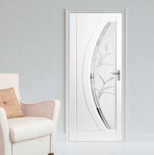 Gemini Lightly Grained Pvc Door Twilight Style Sandblasted Glass Door Glass Design Pvc Door Door Design Modern