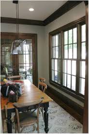 Living Room Paint Colors With Dark Trim Dark Wood Trim White Living Room Paint Colors Dark Dining Room