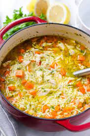 Turkey Orzo Soup Recipe Turkey Soup Recipe Turkey Soup Leftover Turkey Recipes
