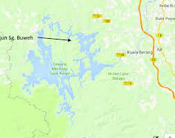 Tanjung mentong tasik kenyir, kuala berang, terengganu, malaizija, nuotraukos, atsiliepimai. The Map Of Lake Kenyir Showing Location Of The Study Site Download Scientific Diagram