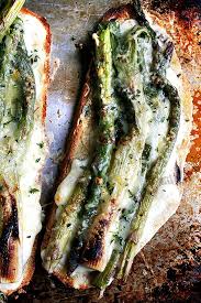 Tartine Style Asparagus Croque Monsieur With Spring Onion Alexandra S Kitchen Recipe Food Recipes Yummy Food