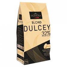 Couverture lactée à 40% provenance équateur le dulcey: Valrhona Dulcey 32 Chocolat Blond De Couverture Feves 3 Kg