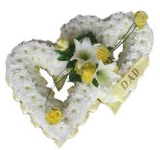 Heart shaped funeral wreath | timelapes flower videohi! Massed Funeral Double Heart Blossom Florists For A Lovely Range Of Funeral Hearts In Essex