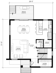 Plan De Maison E 124a Legue Architecture Plan De Maison Plan Maison Plans De Petite Surface
