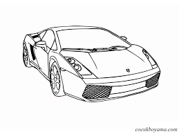 Araba boyama sayfasi boyama sayfalari otomobil ve spor. Lamborghini Boyama Sayfasi Koolaoiw