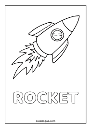 Can dogs go to space? Rocket Coloring Pages Coloring Pages Homes Drawings Rocket Coloring Page
