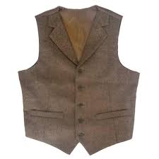 T Vest Wedding Waistcoat Groom Vests Country Farm Wedding Brown Wool Herringbone Tweed Vests Slim Fit Mens Suit
