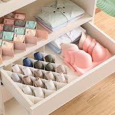 All the storage ideas you need to. Drawer Dividers 12pcs Organizing Partition Storage Box Underwear Storage Grid Home Organization Apexlab Closet Organizers