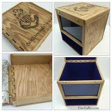 Uscg Charge Book Kit Treetobox Military Hat Box Hat Boxes Military Shadow Box