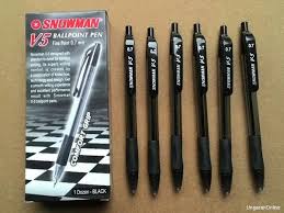 Jual Ballpoint Snowman V5 Jakarta Barat Berdikary Stationery Tokopedia