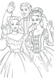 Coloring pages coloring pages barbie power princess book. Vintage Barbie Coloring Pages