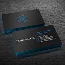 Red and blue modern business card. Design A Sleek And Professional Personal Business Card Wettbewerb In Der Kategorie Visitenkarte 99designs