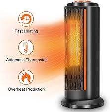 Best Seller Space Heater Office 1500w Electric Ceramic Heater Fan Tower Oscillating Portable Heater Thermostat Fast Heating Overheat Tip Over Protection In 2020 Heater Thermostat Portable Heater Ceramic Heater