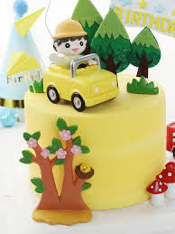 Maybe you would like to learn more about one of these? Cartoonn Bird Tree Jeep Car Bus Little Boy S Happy Birthday Cake Toppers For Children S Day Party Supplies Lovely Gifts Cake Decorating Supplies Aliexpress