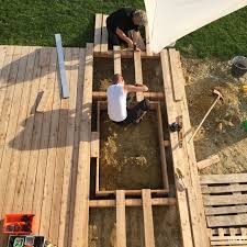 Ein Sandkasten In Der Terrasse Mini Montag Blick7 Sandkasten Garten Sandkasten Sandkasten Ideen