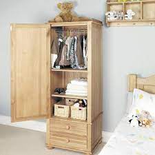 Amelie Solid Oak Children S Single Wardrobe Single Wardrobe Single Door Wardrobe Wardrobe Design