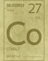 Cobalt Element Symbol Periodic Table Series 027 Poster By Design Turnpike In 2020 Element Symbols Periodic Table Symbols