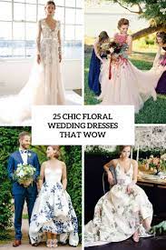 This particular burdastyle creation is light and fluttery, with ruffles at the spaghetti straps. 25 Chic Floral Wedding Dresses That Wow Weddingomania