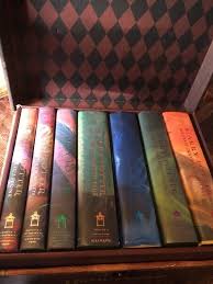 Harry Potter Hardcover Boxed Set Books 1 7 Box Set By J K Rowling Used Harry Potter Hardcover Box Set Books Boxset