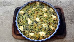 Polenta Gratinee Aux Epinards Byrek Misri Albanie