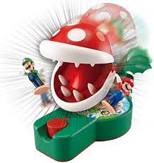 Fire piranha plants are enemies that appear in paper mario: Amazon Com Epoch Games Super Mario Piranha Plant Escape Juego De Accion De Mesa Para Mayores De 4 Anos Con 2 Figuras De Accion Coleccionables Super Mario Juguetes Y Juegos