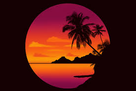 I will show you how to draw a black cat step by step.★can't get. Easy Drawing Tutorial For Procreate Drawing A Tropical Sunset