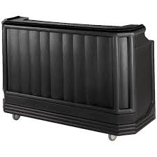 An outdoor pull up bar or a garden pull up bar is a superb gadget for an effective workout outside. Cambro Black Large Portable Bar Indoor Outdoor Bar Bar730 110
